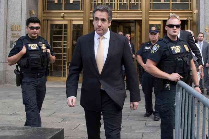 Cohen se declaró culpable de fraude en las finanzas de campaña